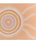 Earrings | Koorie Tales | Sunset Meeting | Silver Dotty Earrings